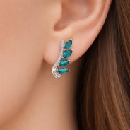 361918-FA11FA77 Серьги в каталоге Приволжский Ювелир