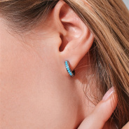 Серьги из Серебра 925 Приволжский ювелир арт. 364067-BZ, чёрный оксид.