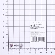 Серьги из Серебра 925 Приволжский ювелир арт. 371267-FA11FA67, Родирование.