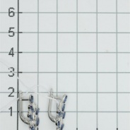 Серьги из Серебра 925 Приволжский ювелир арт. 371352-FA11FA59, Родирование.