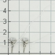Серьги из Серебра 925 Приволжский ювелир арт. 371359-FA11, Родирование.