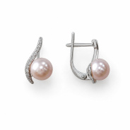 Серьги из Серебра 925 Приволжский ювелир арт. 371410-FA11ZM31, Родирование.