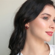 Серьги из Серебра 925 Приволжский ювелир арт. 371551-SR, Родирование.
