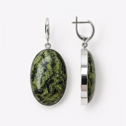 Серьги из Серебра 925 Приволжский ювелир арт. 371757-ZV, Родирование.