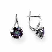 Серьги из Серебра 925 Приволжский ювелир арт. 371792-GH10, Родирование.