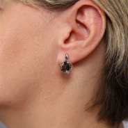 Серьги из Серебра 925 Приволжский ювелир арт. 371799-GH73, Родирование.