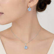 Серьги из Серебра 925 Приволжский ювелир арт. 371799-KV15, Родирование.