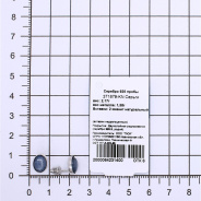 Серьги из Серебра 925 Приволжский ювелир арт. 371879-KN, Родирование.