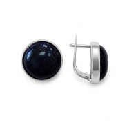 Серьги из Серебра 925 Приволжский ювелир арт. 371880-AV55, Родирование.