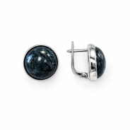Серьги из Серебра 925 Приволжский ювелир арт. 371880-PT, Родирование.