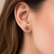 Серьги из Серебра 925 Приволжский ювелир арт. 372276-MS78, Золочение в два слоя.