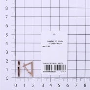 Серьги из Серебра 925 Приволжский ювелир арт. 372889, Золочение в два слоя.