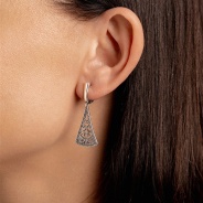 Серьги из Серебра 925 Приволжский ювелир арт. 373541, Оксид.