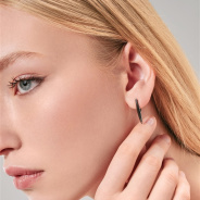 Серьги из Серебра 925 Приволжский ювелир арт. 374935, чёрный оксид.