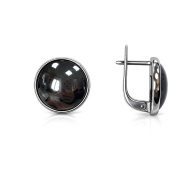 Серьги из Серебра 925 Приволжский ювелир арт. 381655-GM, Родирование.