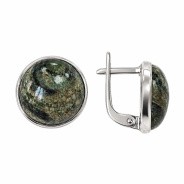 Серьги из Серебра 925 Приволжский ювелир арт. 381655-YS22, Родирование.