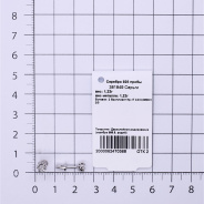 Серьги из Серебра 925 Приволжский ювелир арт. 381849-BR, Родирование.