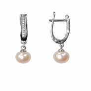 Серьги из Серебра 925 Приволжский ювелир арт. 381920-FA11ZM46, Родирование.