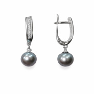 Серьги из Серебра 925 Приволжский ювелир арт. 381920-FA11ZM54, Родирование.