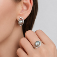 Серьги из Серебра 925 Приволжский ювелир арт. 381929-FA11ZM54, Родирование.