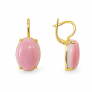 Серьги из Серебра 925 Приволжский ювелир арт. 382660-KR46, Золочение в два слоя.