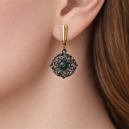 387860-FA22 Серьги в каталоге Приволжский Ювелир