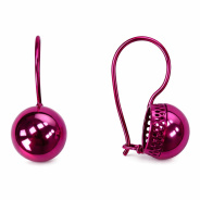 Серьги из Серебра 925 Приволжский ювелир арт. 38F648, KLIAR фиолетовый.