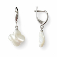 Серьги из Серебра 925 Приволжский ювелир арт. 391495-PM, Родирование.