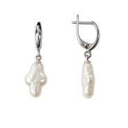 Серьги из Серебра 925 Приволжский ювелир арт. 391495-ZM, Родирование.