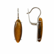Серьги из Серебра 925 Приволжский ювелир арт. 391506-TG, Родирование.