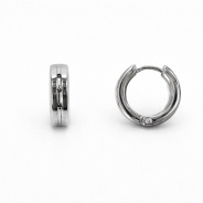 Серьги из Серебра 925 Приволжский ювелир арт. 391630-SH73, Родирование.