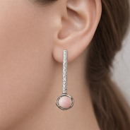 391639-KR46 Серьги в каталоге Приволжский Ювелир