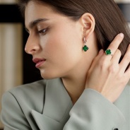 Серьги из Серебра 925 Приволжский ювелир арт. 391835-AG22, Родирование.