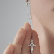Серьги из Серебра 925 Приволжский ювелир арт. 391848-FA11, Родирование.