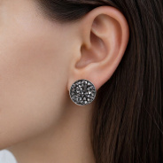 391854-KT54 Серьги в каталоге Приволжский Ювелир