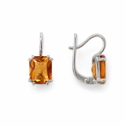 Серьги из Серебра 925 Приволжский ювелир арт. 391965-CT20, Родирование.