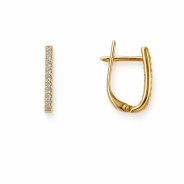 Серьги из Серебра 925 Приволжский ювелир арт. 392011-FA11, Золочение в два слоя.