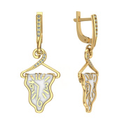 392723-FA11 Серьги в каталоге Приволжский Ювелир