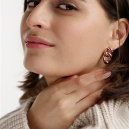 Серьги из Серебра 925 Приволжский ювелир арт. 392845, Золочение в два слоя.