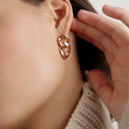 Серьги из Серебра 925 Приволжский ювелир арт. 392845, Золочение в два слоя.