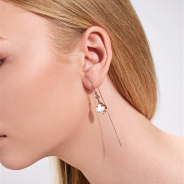 Серьги из Серебра 925 Приволжский ювелир арт. 392862-FA11PM, Золочение в два слоя.