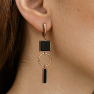 Серьги из Серебра 925 Приволжский ювелир арт. 392986-AG73, Золочение в два слоя.