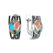 393644-UB Серьги в каталоге Приволжский Ювелир