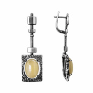 Серьги из Серебра 925 Приволжский ювелир арт. 393704-PM06, Оксид.