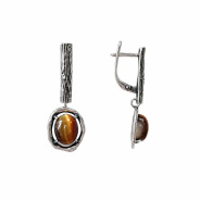 Серьги из Серебра 925 Приволжский ювелир арт. 393781-TG, Оксид.