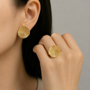 Серьги из Серебра 925 Приволжский ювелир арт. 398866, лимонное золочение.