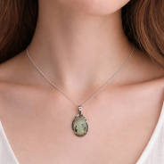 Подвеска из Серебра 925 Приволжский ювелир арт. 411145-PE, Родирование.