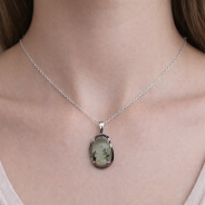 Подвеска из Серебра 925 Приволжский ювелир арт. 411145-PE, Родирование.