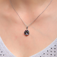 Подвеска из Серебра 925 Приволжский ювелир арт. 431743-GH22, Родирование.