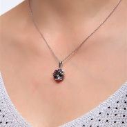 Подвеска из Серебра 925 Приволжский ювелир арт. 431743-GH22, Родирование.